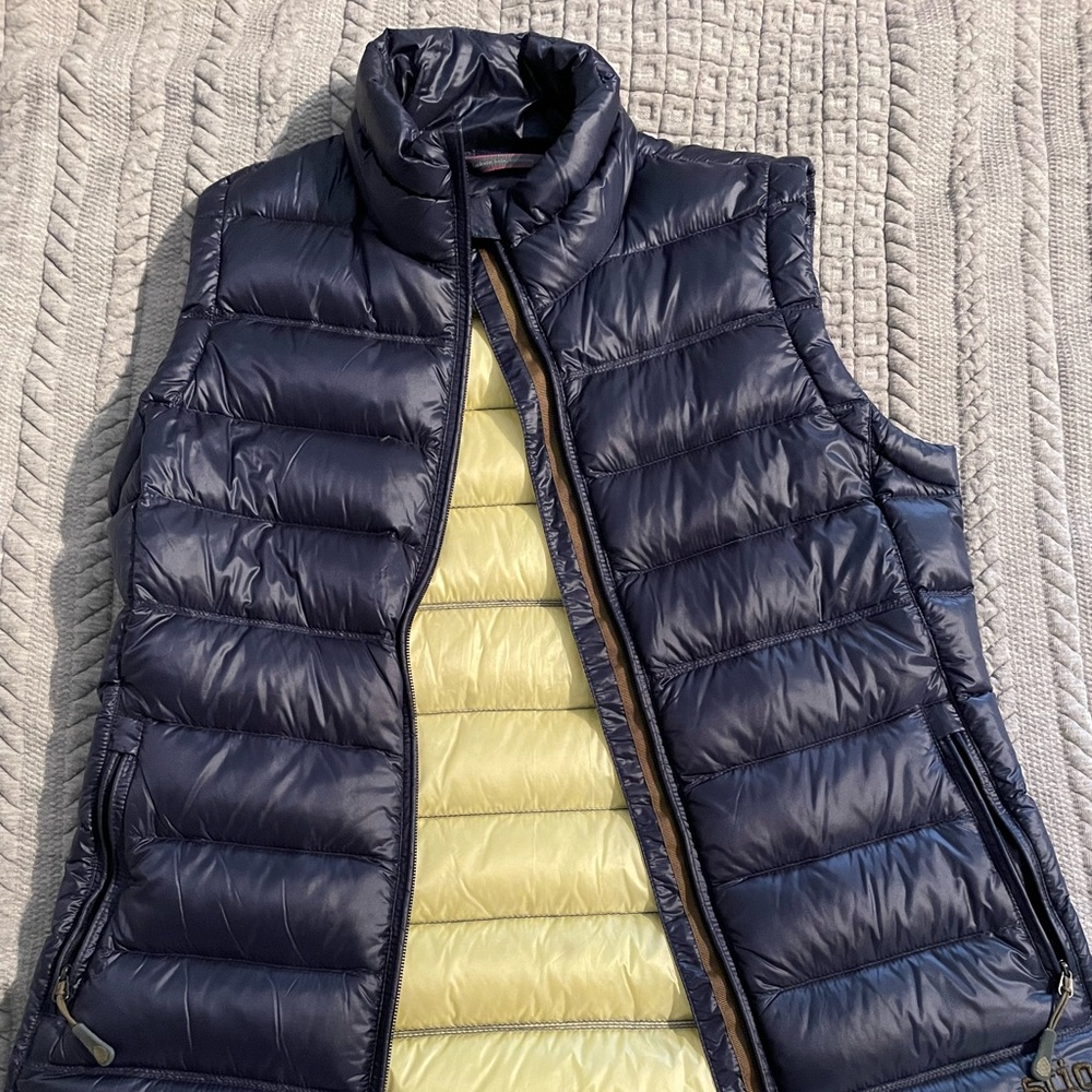 Stio puffy vest, navy blue